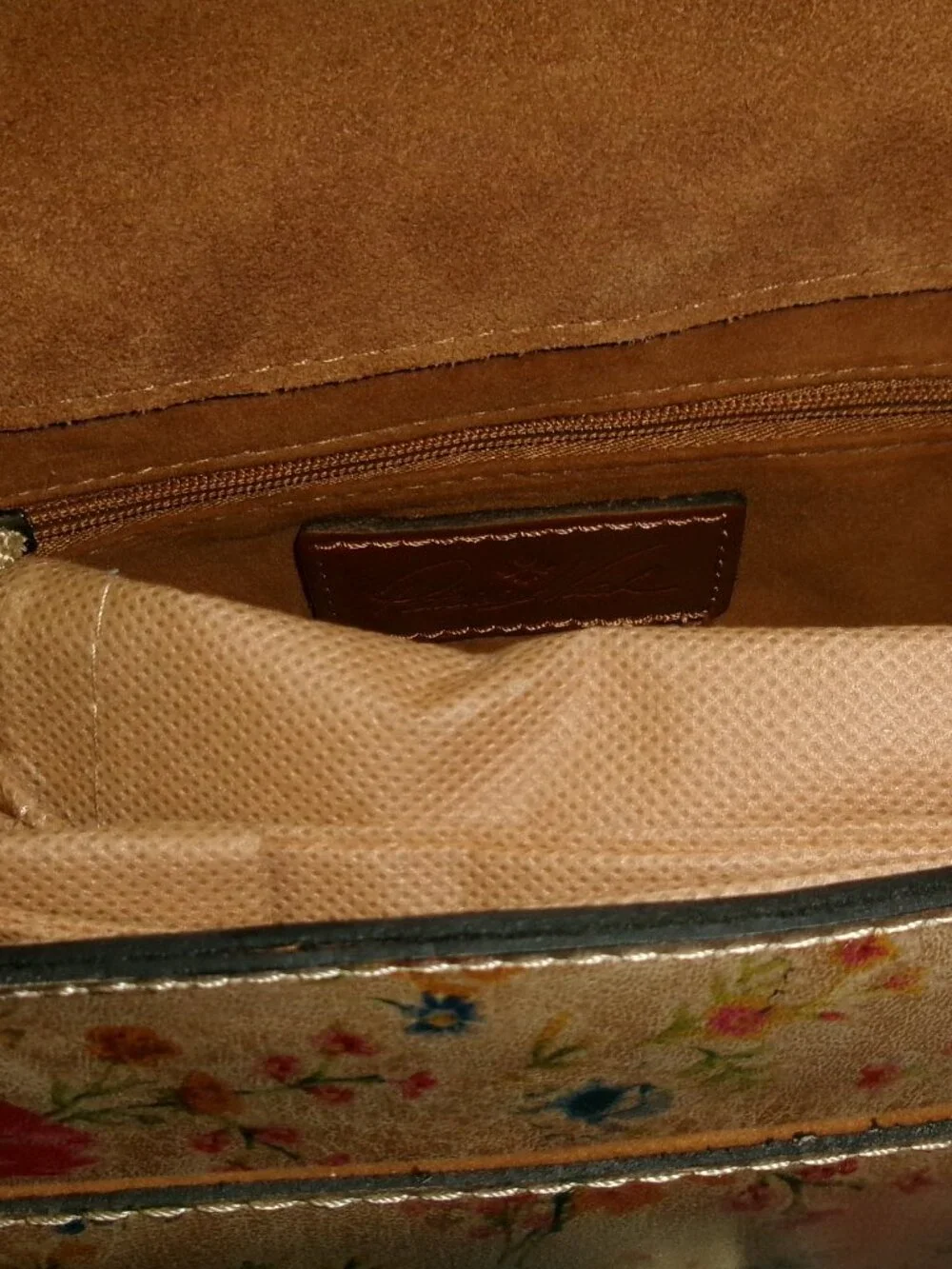 NWT Patricia Nash Leather Prairie Rose Chauncy Satchel with Crossbody Strap